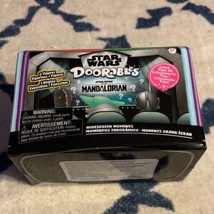 Star Wars Doorables The Mandalorian Collectible Set 3 Figures! Unopened!